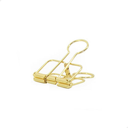 Binder clip goud 19 mm