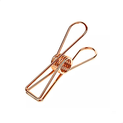 Knijper fish clip koper small