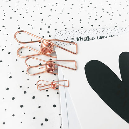 Knijper fish clip koper medium