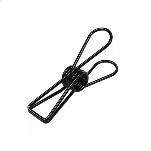 Knijper fish clip zwart small