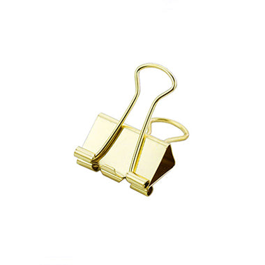 Foldback clip goud 19 mm