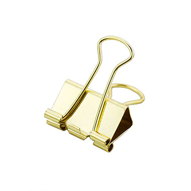 Foldback clip goud 25 mm