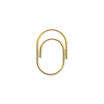 Paperclips mini goud 15 mm | 100 stuks
