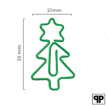 Paperclips Kerstboom 35 mm | 50 stuks