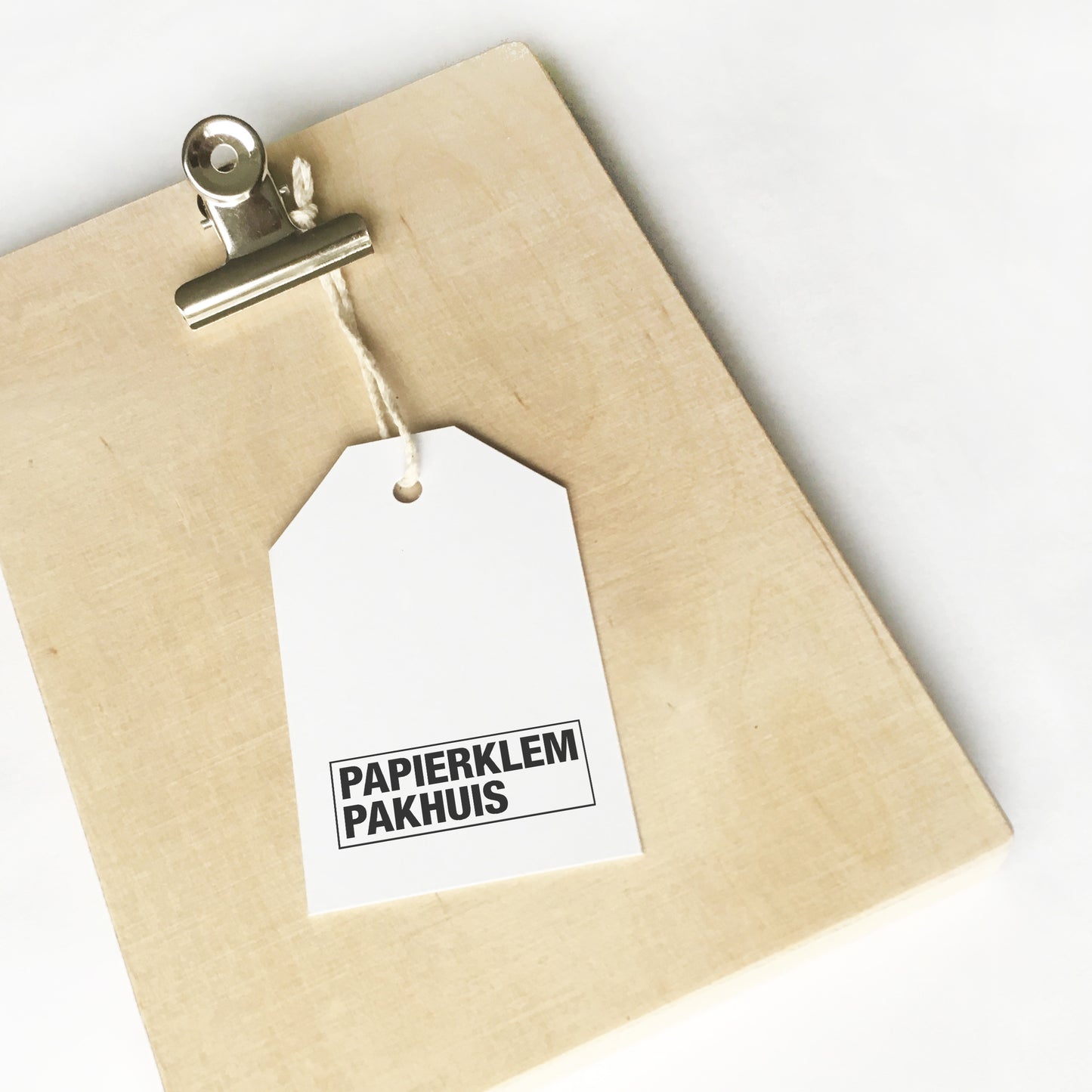 Bulldog clip zilver 50 mm