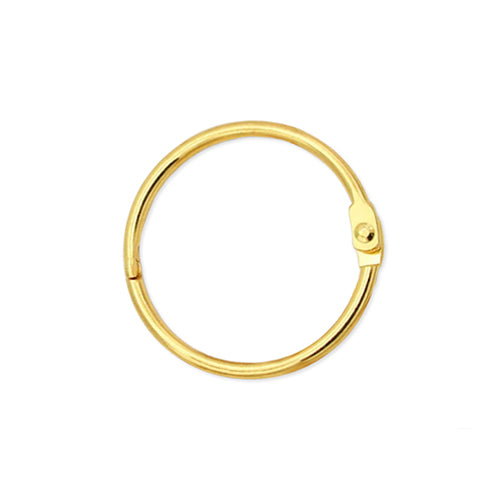 Sluitring goud 32 mm