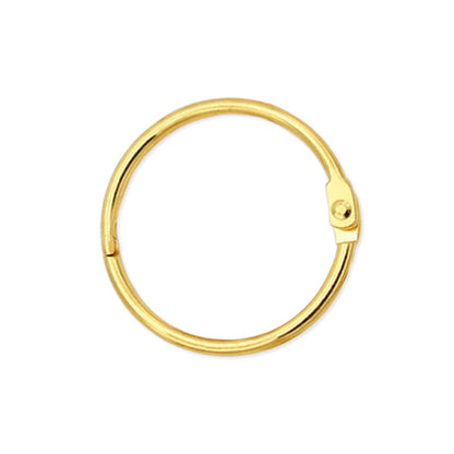 Sluitring goud 38 mm