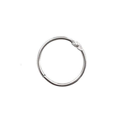 Sluitring zilver 14 mm