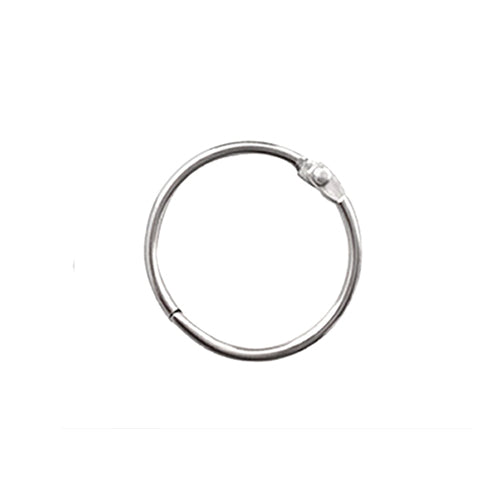 Sluitring zilver 19 mm