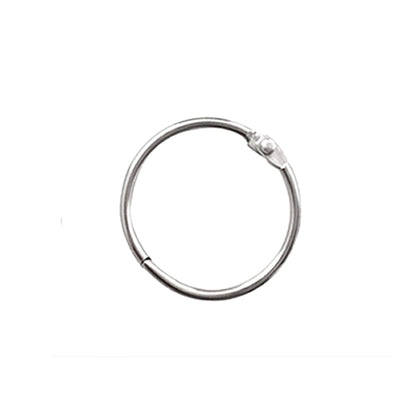 Sluitring zilver 19 mm