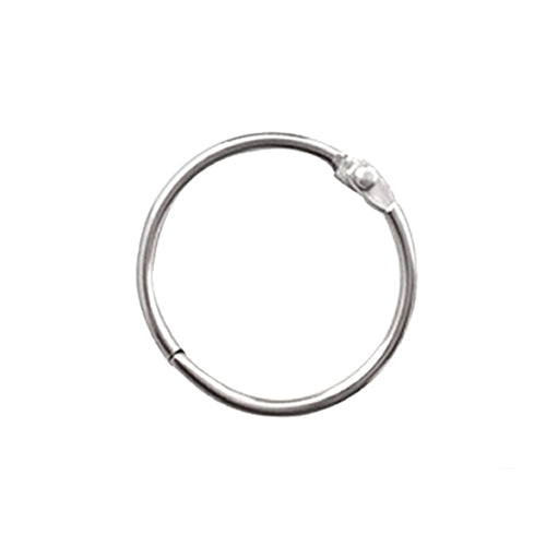 Sluitring zilver 32 mm