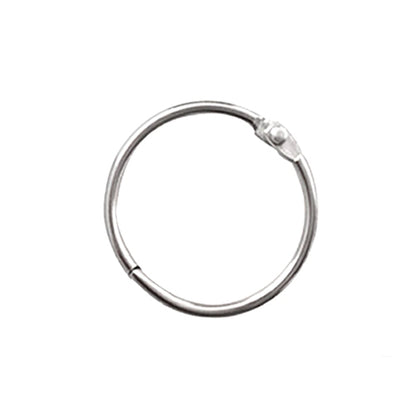 Sluitring zilver 32 mm