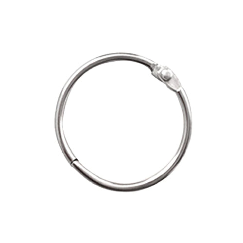 Sluitring zilver 38 mm