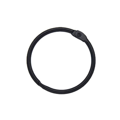 Sluitring zwart 38 mm