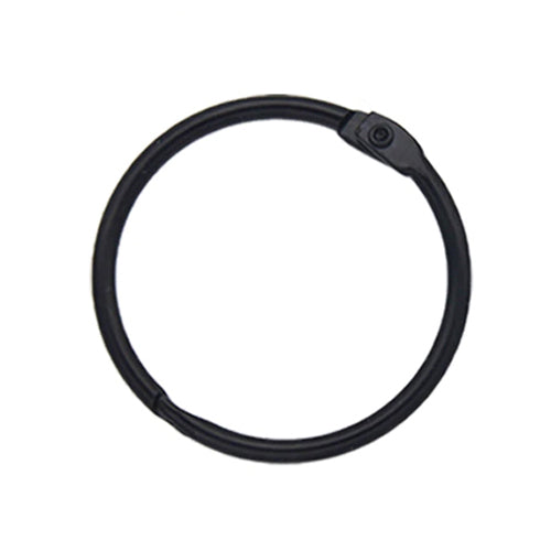 Sluitring zwart 50 mm