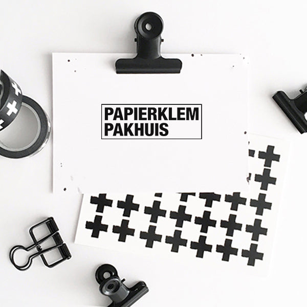 Bulldog clip zwart 50 mm